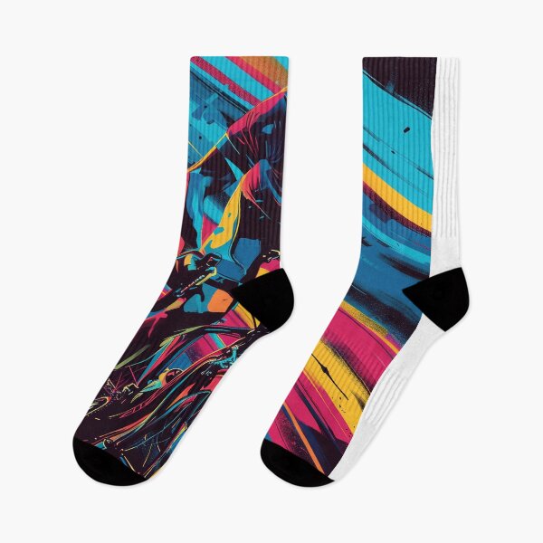 Item preview, Dynamic road cyclist with abstract racing background designed and sold by Piotrek0001.