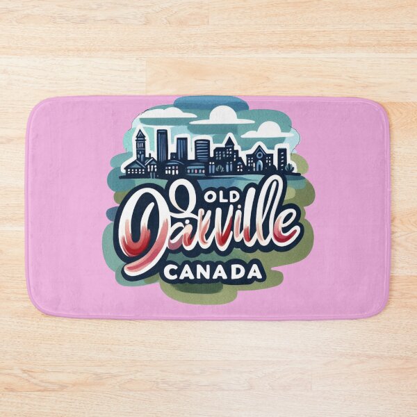 Item preview, Old Oakville Canada Minimalist Watercolor Sticker with Skyline,  designed and sold by PaintMeWorld.