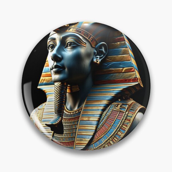 Item preview, Tutankhamun, the ancient Egyptian pharaonic king with the famous golden mask 36 designed and sold by AnadAA.