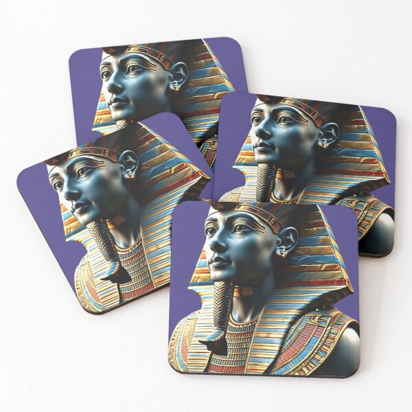 Item preview, Tutankhamun, the ancient Egyptian pharaonic king with the famous golden mask 36 designed and sold by AnadAA.