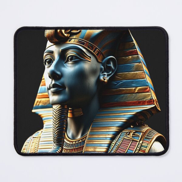 Item preview, Tutankhamun, the ancient Egyptian pharaonic king with the famous golden mask 36 designed and sold by AnadAA.