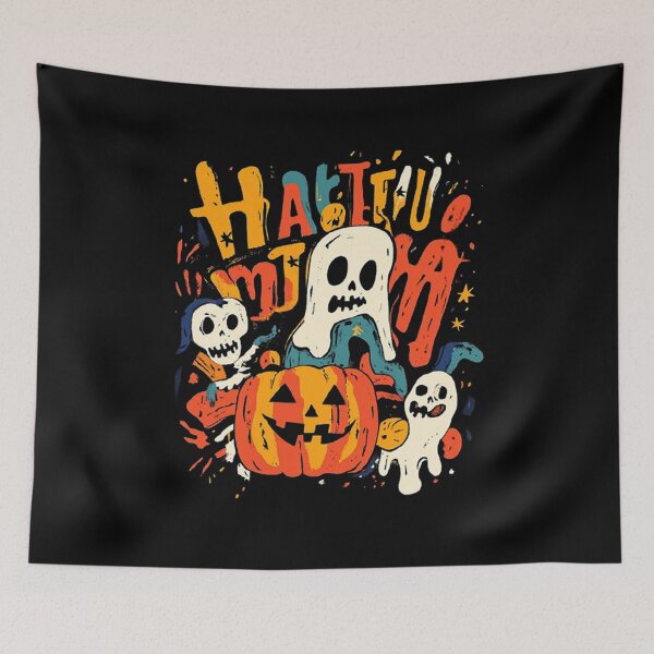 Item preview, halloween,ghost,cute little ghost,nature,spirit,devil designed and sold by NIFTY LITTLE DUCKS .