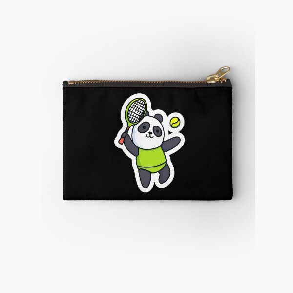 Item preview, Tennis Panda in Action. designed and sold by Linework Studio.