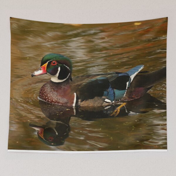 Item preview, Tranquil wood duck designed and sold by locustgirl.
