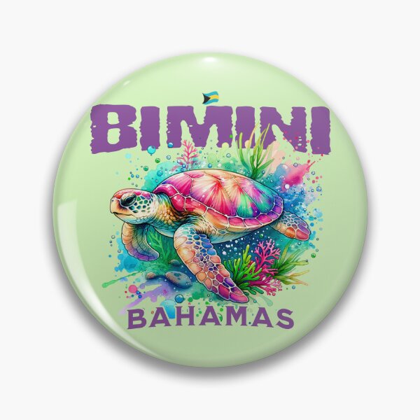 Item preview, Bahamas Souvenir Gift : Bimini Bahamas Sea Turtle designed and sold by shoptshirtswag.