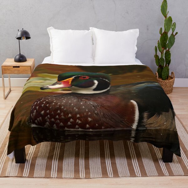 Item preview, Wood duck close up designed and sold by locustgirl.