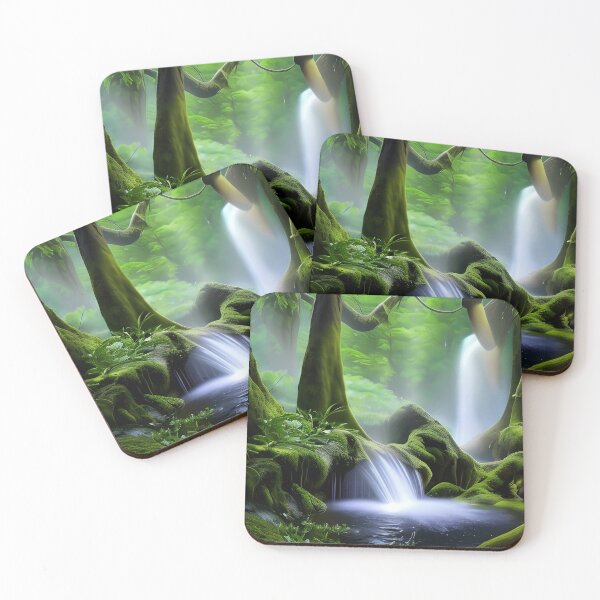 Item preview, Whimsical Waterfall designed and sold by GoodaBeing.