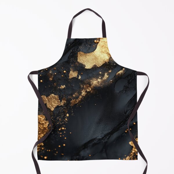 Item preview, Bold Gold Veins on Black Rock Surface Design designed and sold by lematworks.