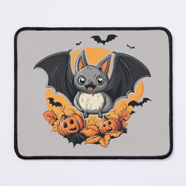 Item preview, Spooky Bats with Pumpkins designed and sold by TojoStudios.
