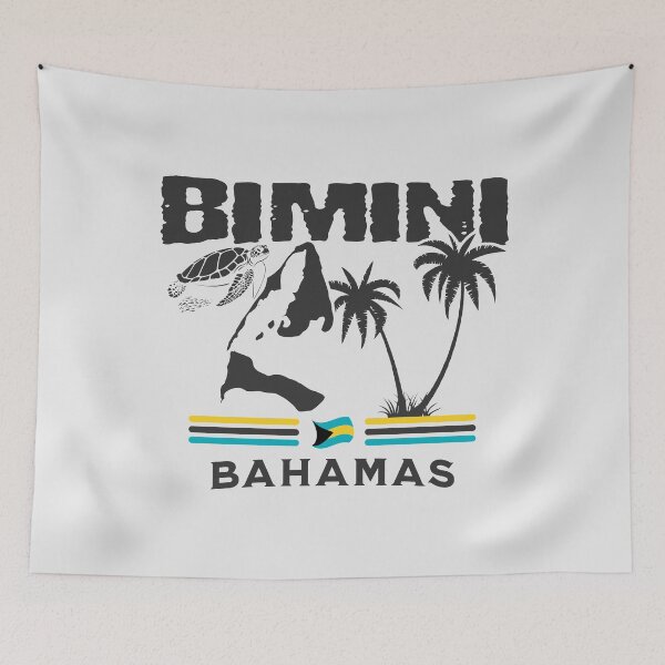 Item preview, Bahamas Souvenir Gift : Bimini Bahamas Independence Bahamas Flag designed and sold by shoptshirtswag.