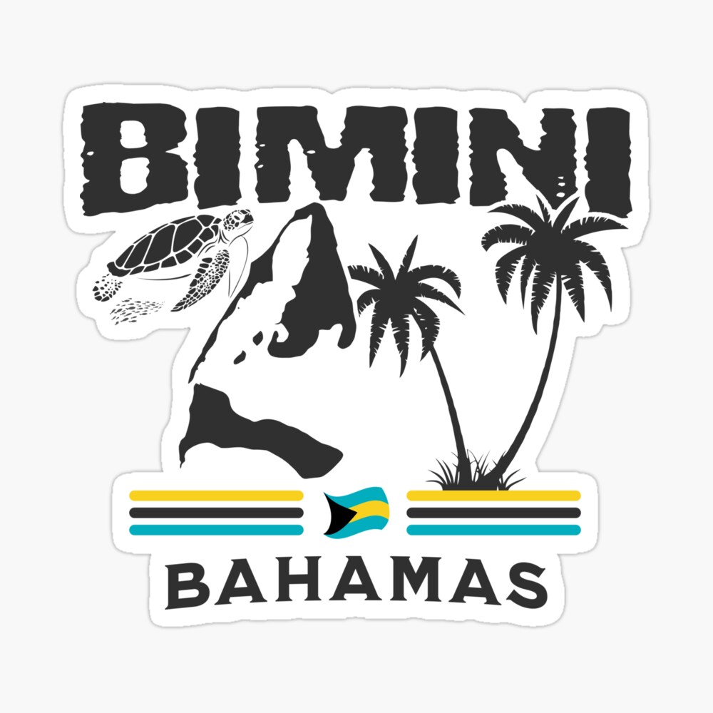 Bahamas Souvenir Gift : Bimini Bahamas Independence Bahamas Flag Poster