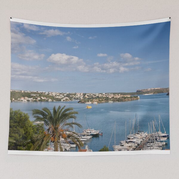 Item preview, Mahon Harbour in October Sunshine designed and sold by Violaman.