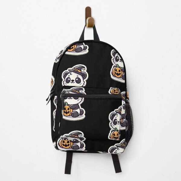 Item preview, Halloween Panda with Pumpkin. designed and sold by Linework Studio.