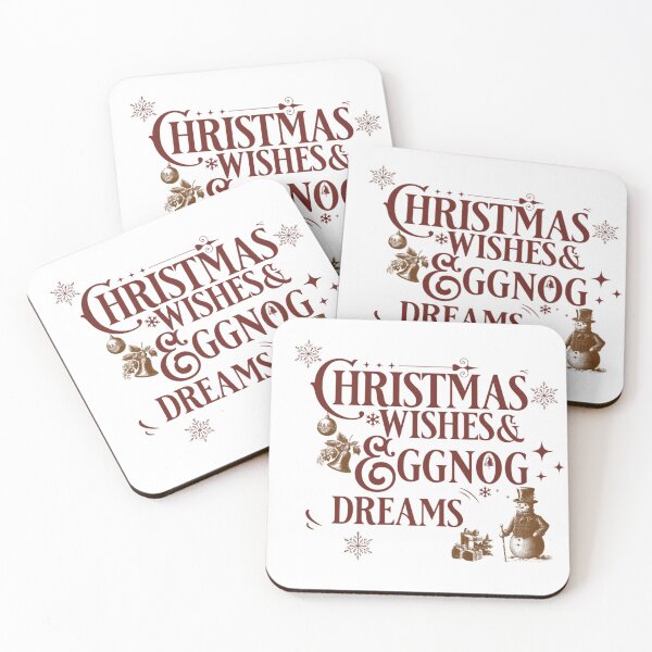 Item preview, Christmas Wishes & Eggnog  Dreams designed and sold by LadyKCreations1.
