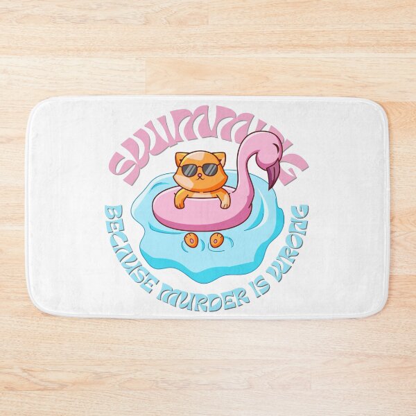 Item preview, Swimmer Cat funny quote , Black Cat Swimming In The Lake. Sticker designed and sold by puurfectcat.