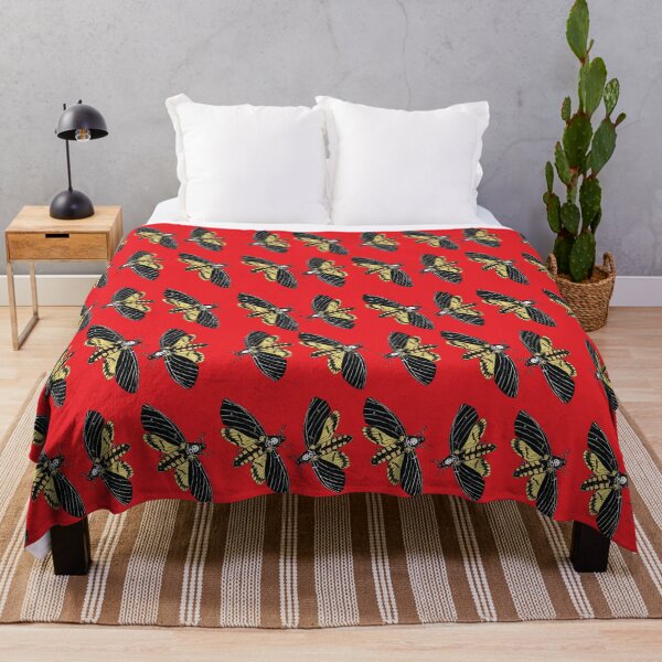 Item preview, Death's-head hawkmoth-pattern -Red designed and sold by StudioViArt.