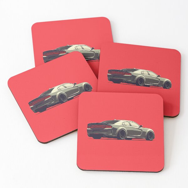Item preview, American Muscle Charger Hellcat Illustration designed and sold by blackdogshop.