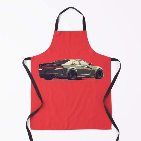 Item preview, American Muscle Charger Hellcat Illustration designed and sold by blackdogshop.