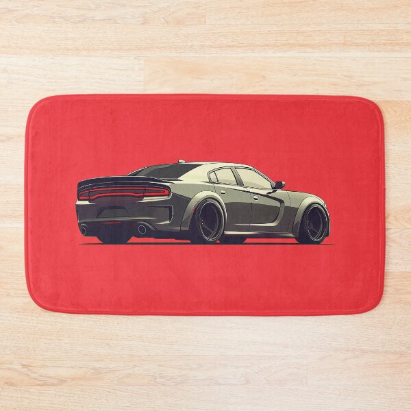 Item preview, American Muscle Charger Hellcat Illustration designed and sold by blackdogshop.