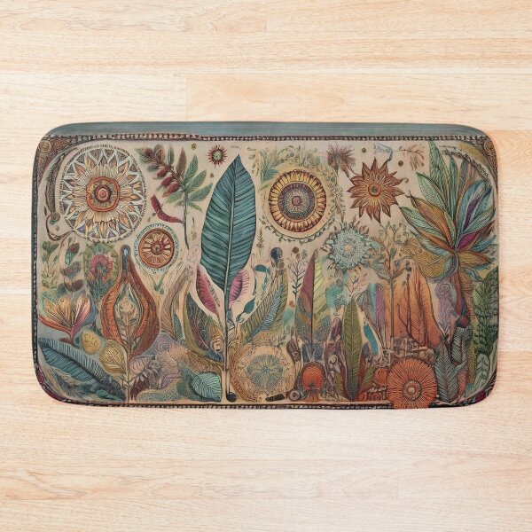 Item preview, Botanical Art Panel designed and sold by J Marielle Designs.