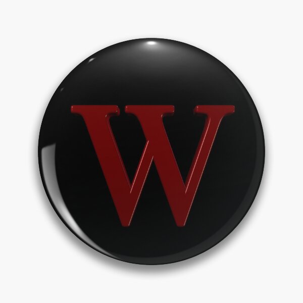 Item preview, The Letter W Dimensional Red designed and sold by Art in My Loft.