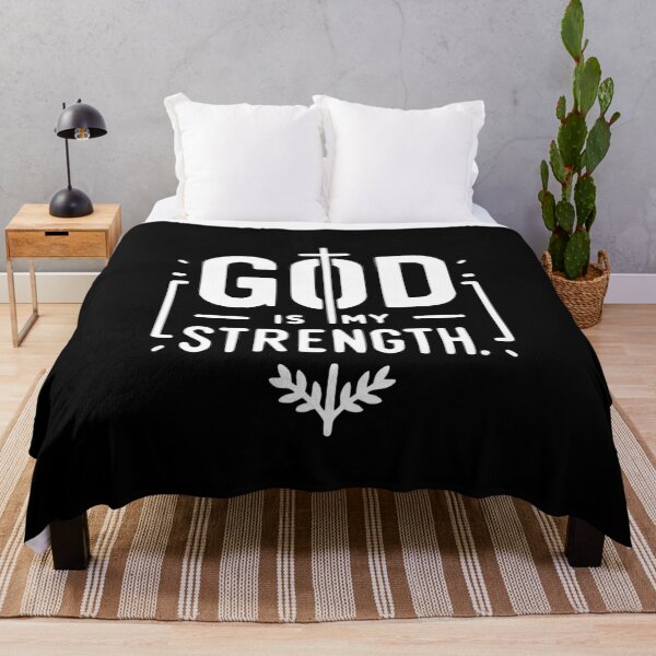 Item preview, God is My Strength designed and sold by Frank Ring.