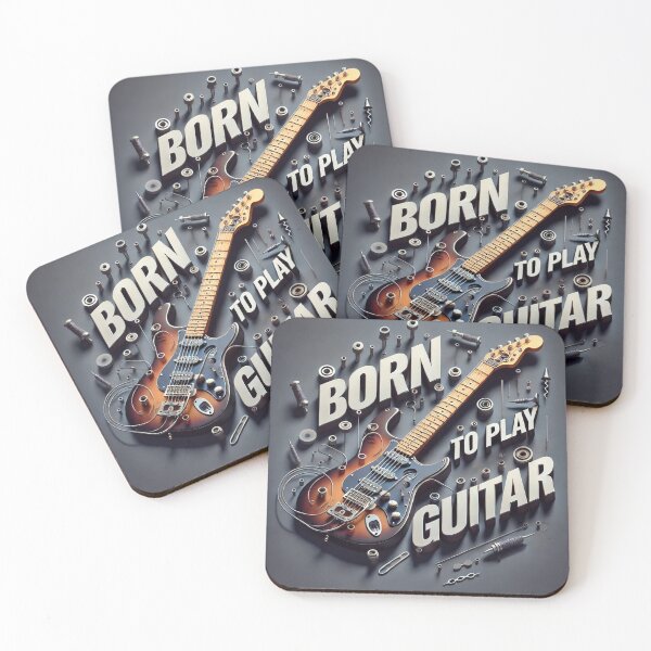 Item preview, Born to Play Guitar - Mechanics of Music designed and sold by MySheetMusicArt.