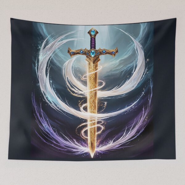 Item preview, Mystical Radiant Guardian Blade  designed and sold by Prachodayat Artworks.