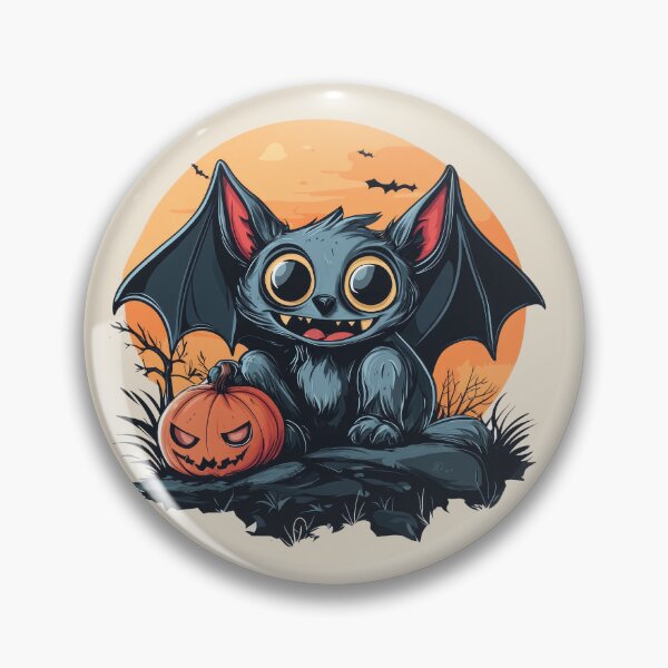 Item preview, Colorful Jack-o-lantern  and Spooky Bat designed and sold by TojoStudios.