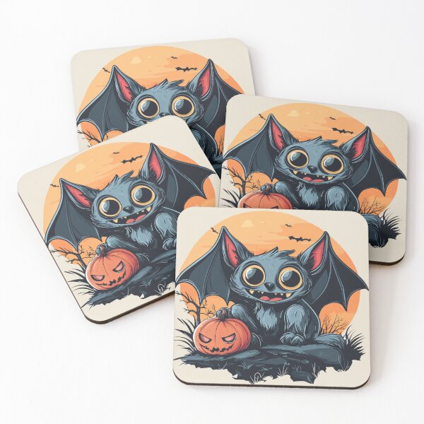 Item preview, Colorful Jack-o-lantern  and Spooky Bat designed and sold by TojoStudios.