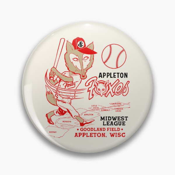 Item preview, Appleton Foxes Baseball Team Mascot designed and sold by darklordpug.