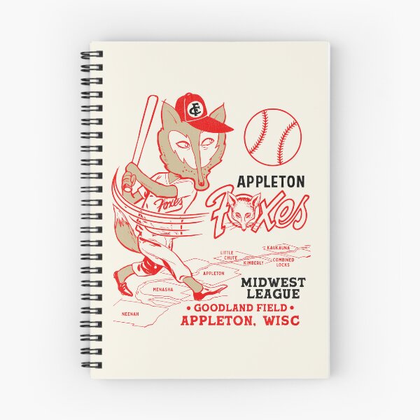 Item preview, Appleton Foxes Baseball Team Mascot designed and sold by darklordpug.