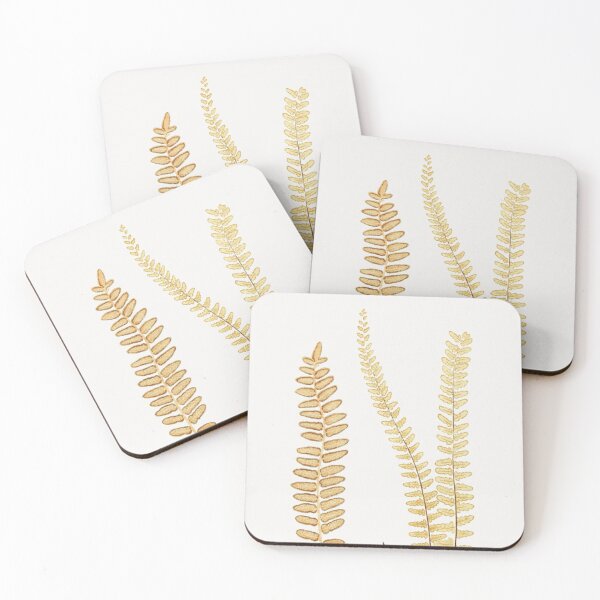 Item preview, Gold Ferns designed and sold by BlueSpecsStudio.