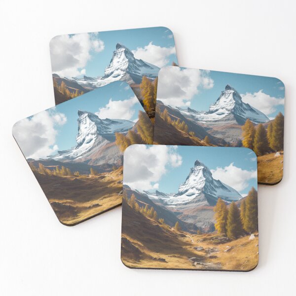Item preview, Majestic Matterhorn: Autumn Glory in the Swiss Alps designed and sold by paediilart.