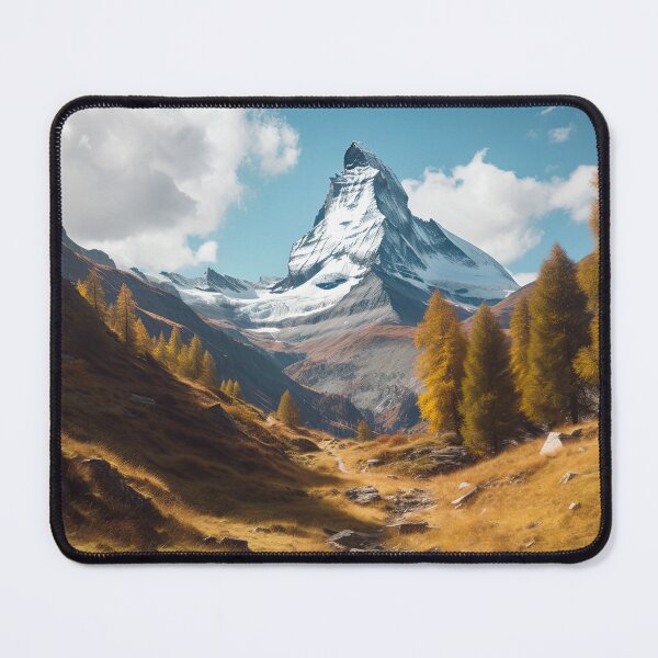 Item preview, Majestic Matterhorn: Autumn Glory in the Swiss Alps designed and sold by paediilart.