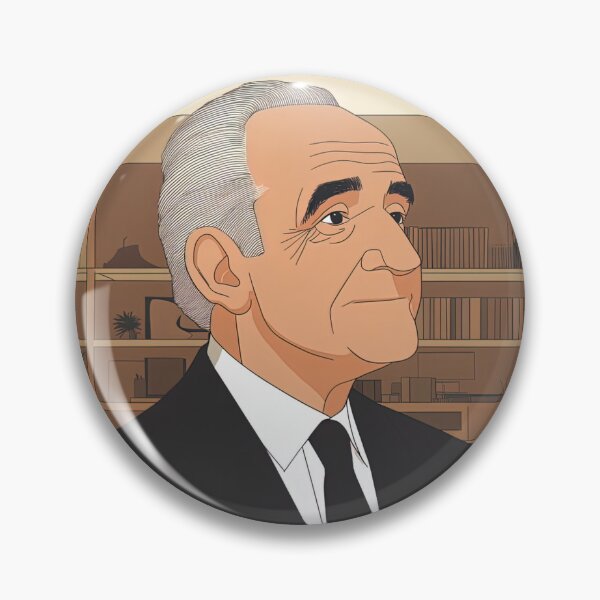 Item preview, Oscar Niemeyer portrait | Anime style designed and sold by ComicsFactory.