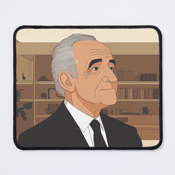 Item preview, Oscar Niemeyer portrait | Anime style designed and sold by ComicsFactory.