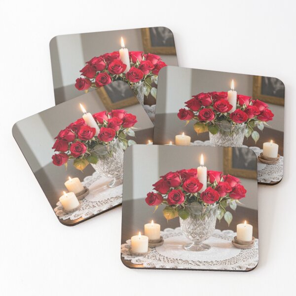 Item preview, Red Roses and White Lace designed and sold by vernonplatt.