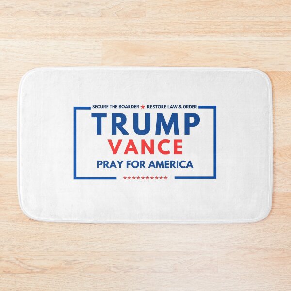 Item preview, Trump Vance Secure The Boarder Restore Law & Order designed and sold by ANNINOART ⭐⭐⭐⭐⭐.