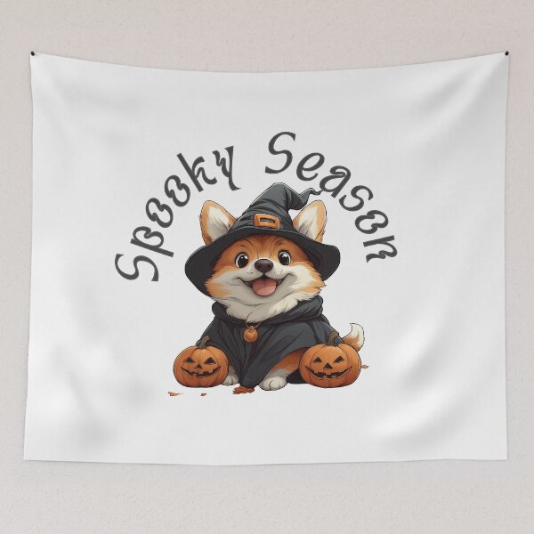 Item preview, Corgi Spooky Season designed and sold by Have-a-Niceday.