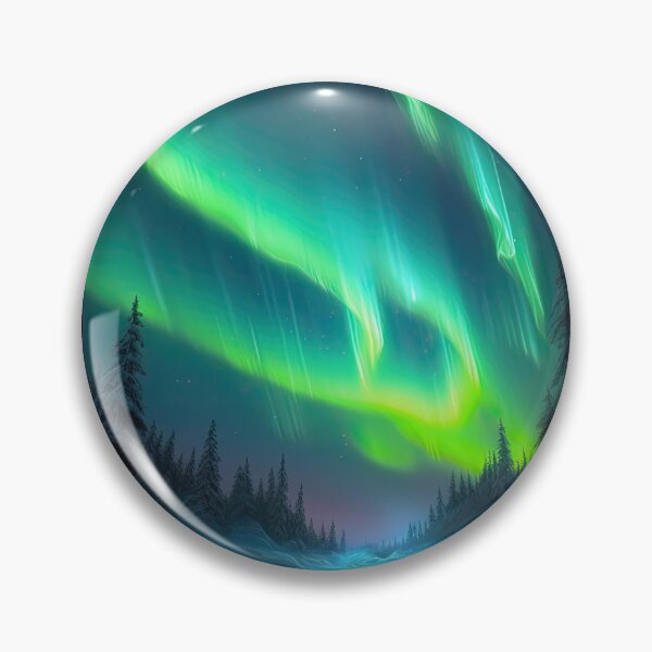 Item preview, Northern Lights: Enchanted Winter Night designed and sold by paediilart.