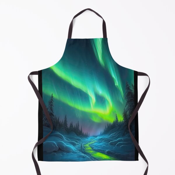 Item preview, Northern Lights: Enchanted Winter Night designed and sold by paediilart.