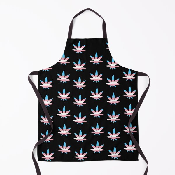 Item preview, Trans Pride Cannabis Leaf Pattern – LGBTQ Stoner Art designed and sold by Cannaxes Studio.