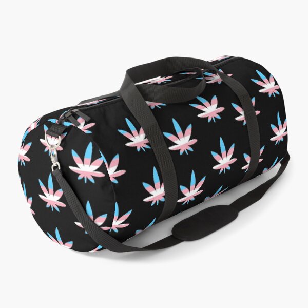 Item preview, Trans Pride Cannabis Leaf Pattern – LGBTQ Stoner Art designed and sold by Cannaxes Studio.