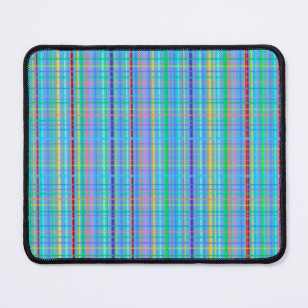 Item preview, Multicolor asymmetrical original plaid designed and sold by ricoflinn.