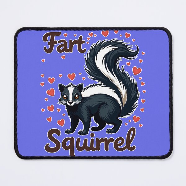 Item preview, Fart Squirrel: Stinky But Cute designed and sold by FunnyFarmDesign.