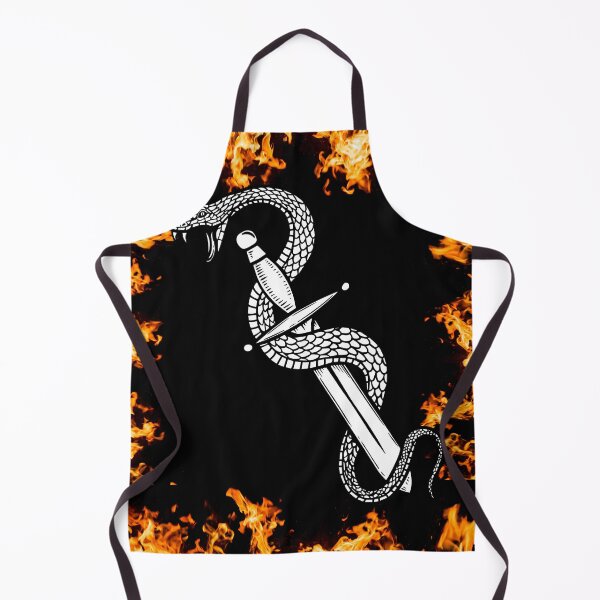 Item preview, Flame Sword with Snake designed and sold by emanabusara.