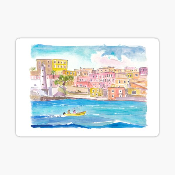 Item preview, Arriving at Ventotene Pontine Islands in the Tyrrhenian Sea designed and sold by artshop77.