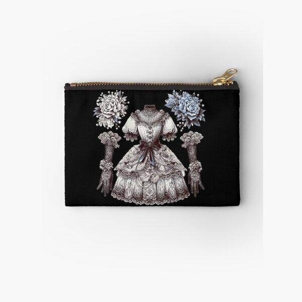 Item preview, Victorian Elegance: Gothic Dress and Lace Gloves designed and sold by communedesigns.