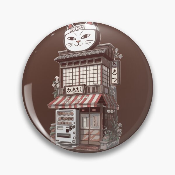Item preview, Japanese Sushi Bar Cat designed and sold by D-Mente.